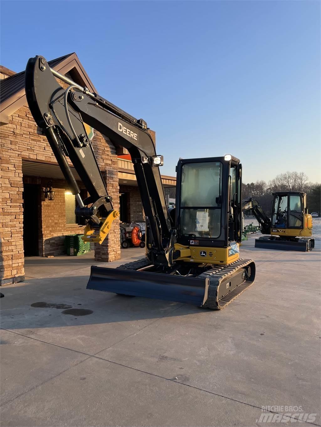 John Deere 50 P Minikoparki