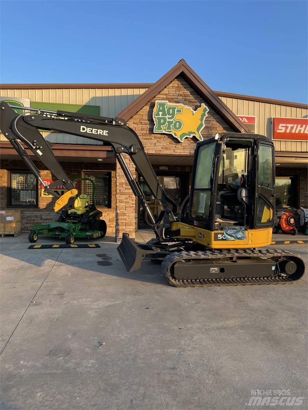 John Deere 50 P Minikoparki