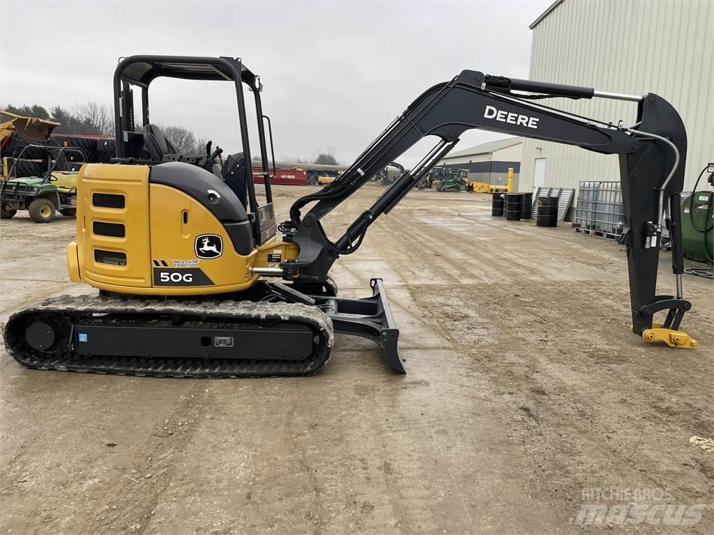 John Deere 50G Minikoparki