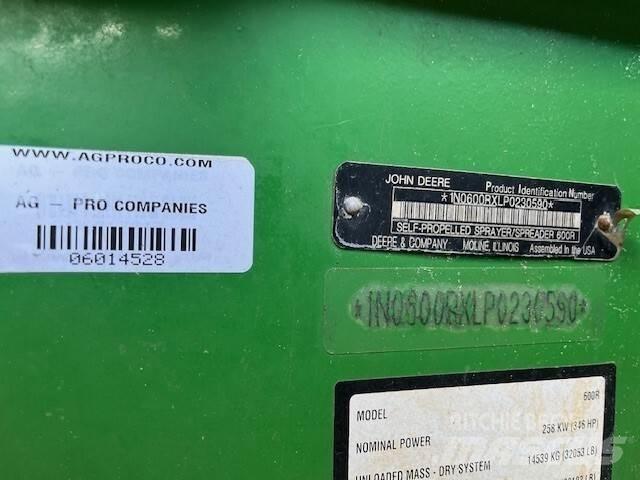 John Deere 600R Opryskiwacze zaczepiane