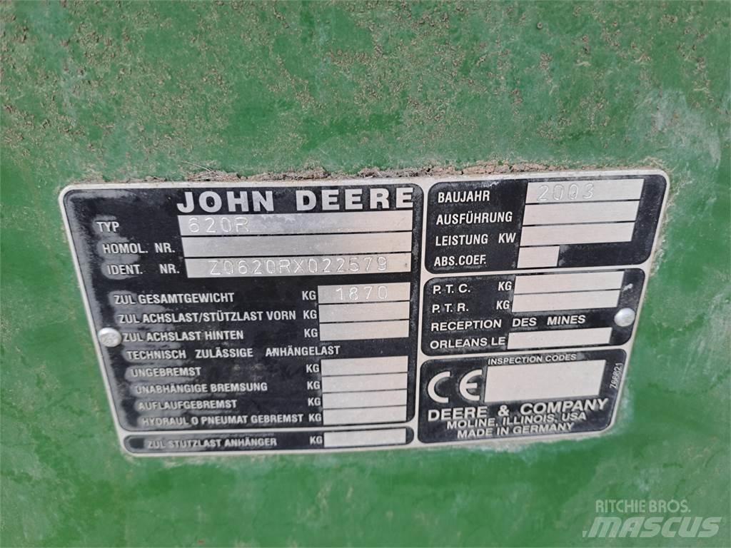 John Deere 620R Akcesoria do kombajnów zbożowych