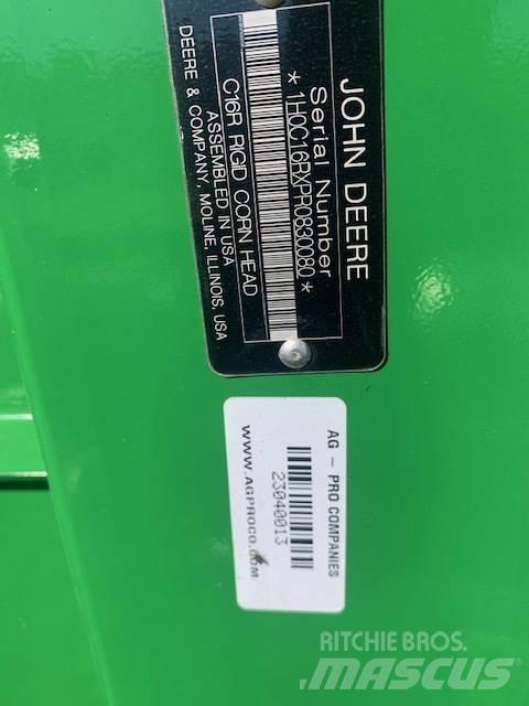 John Deere C16R Akcesoria do kombajnów zbożowych