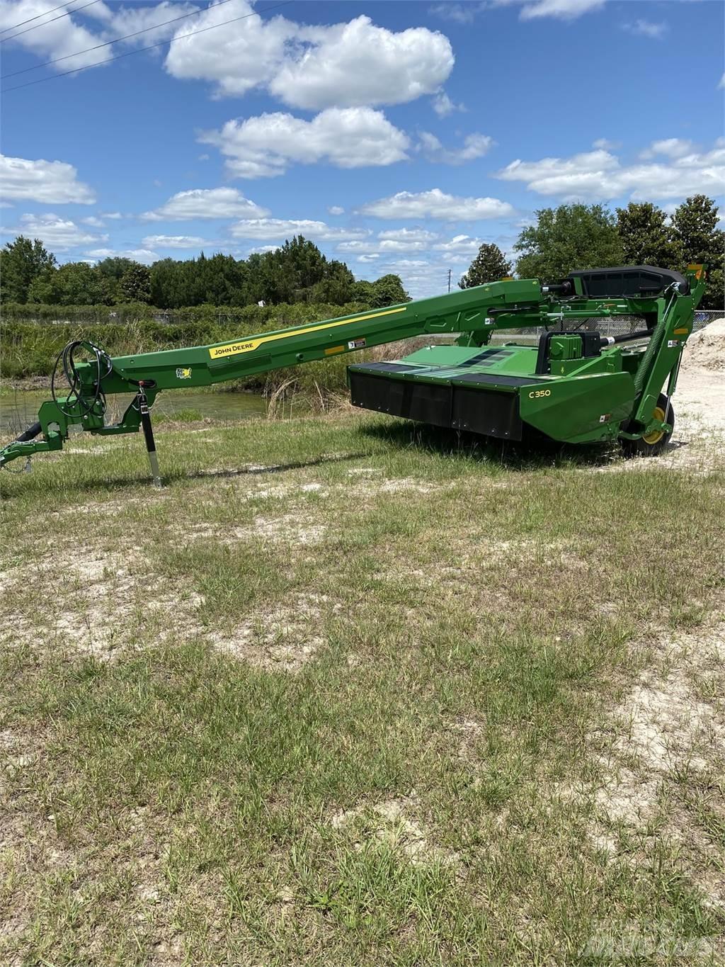John Deere C350 Kosiarki ze wstępną obróbka paszy