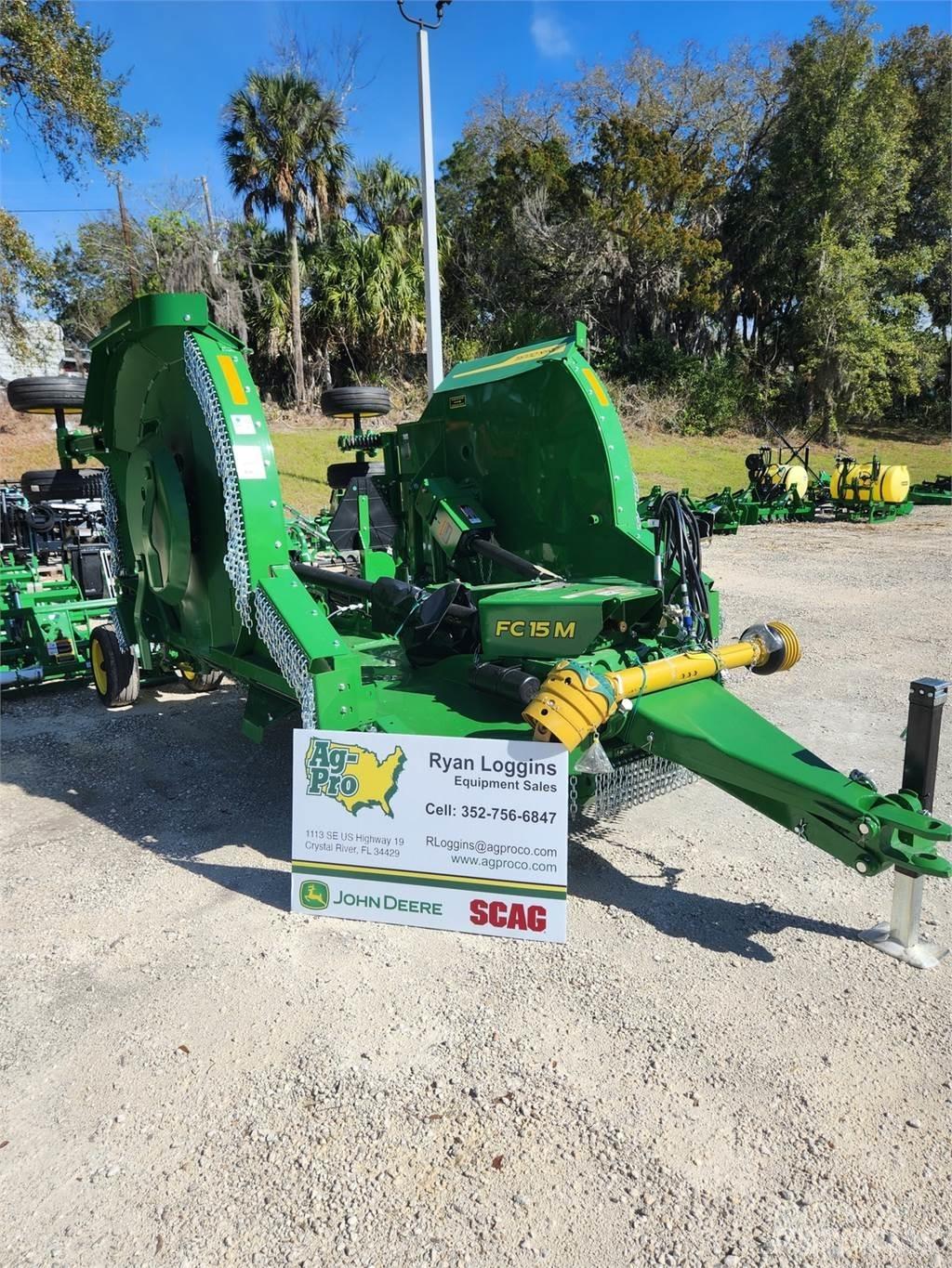 John Deere FC15M Rozdrabniacze, krajarki i odwijarki słomy