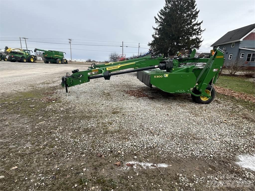 John Deere S300 Kosiarki ze wstępną obróbka paszy