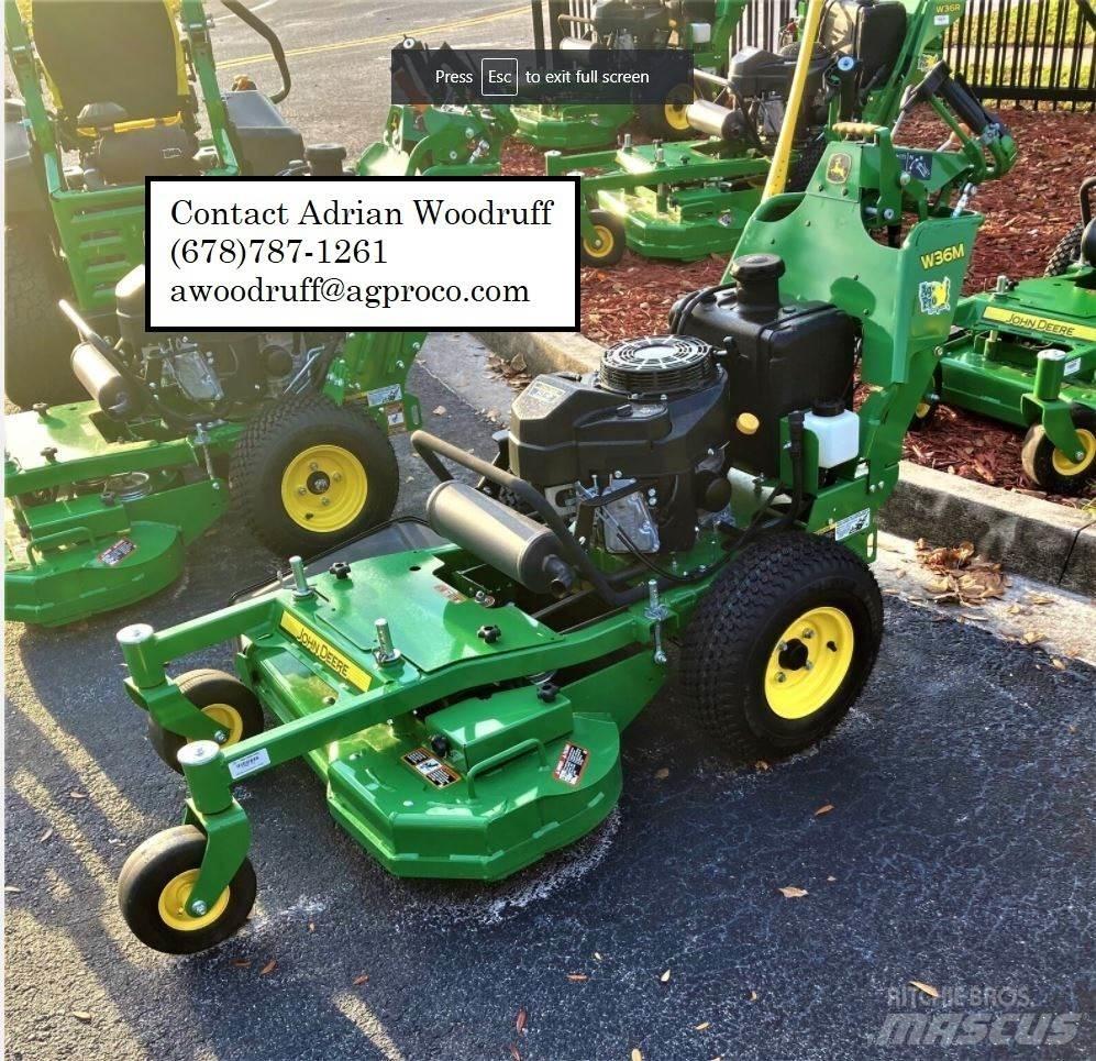 John Deere W36M Kosiarki mechaniczne z operatorem za maszyną