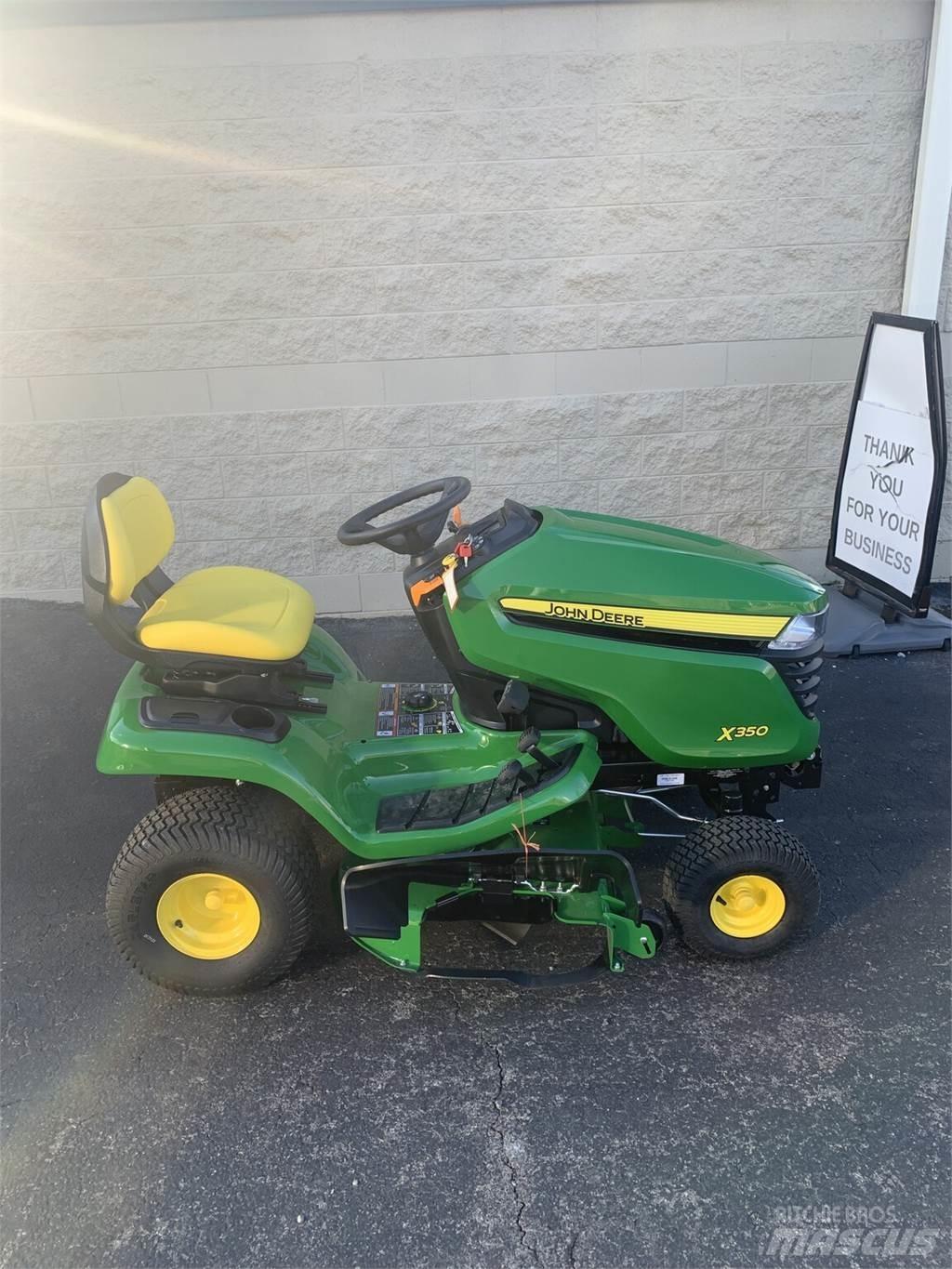 John Deere X350 Mikrociągniki