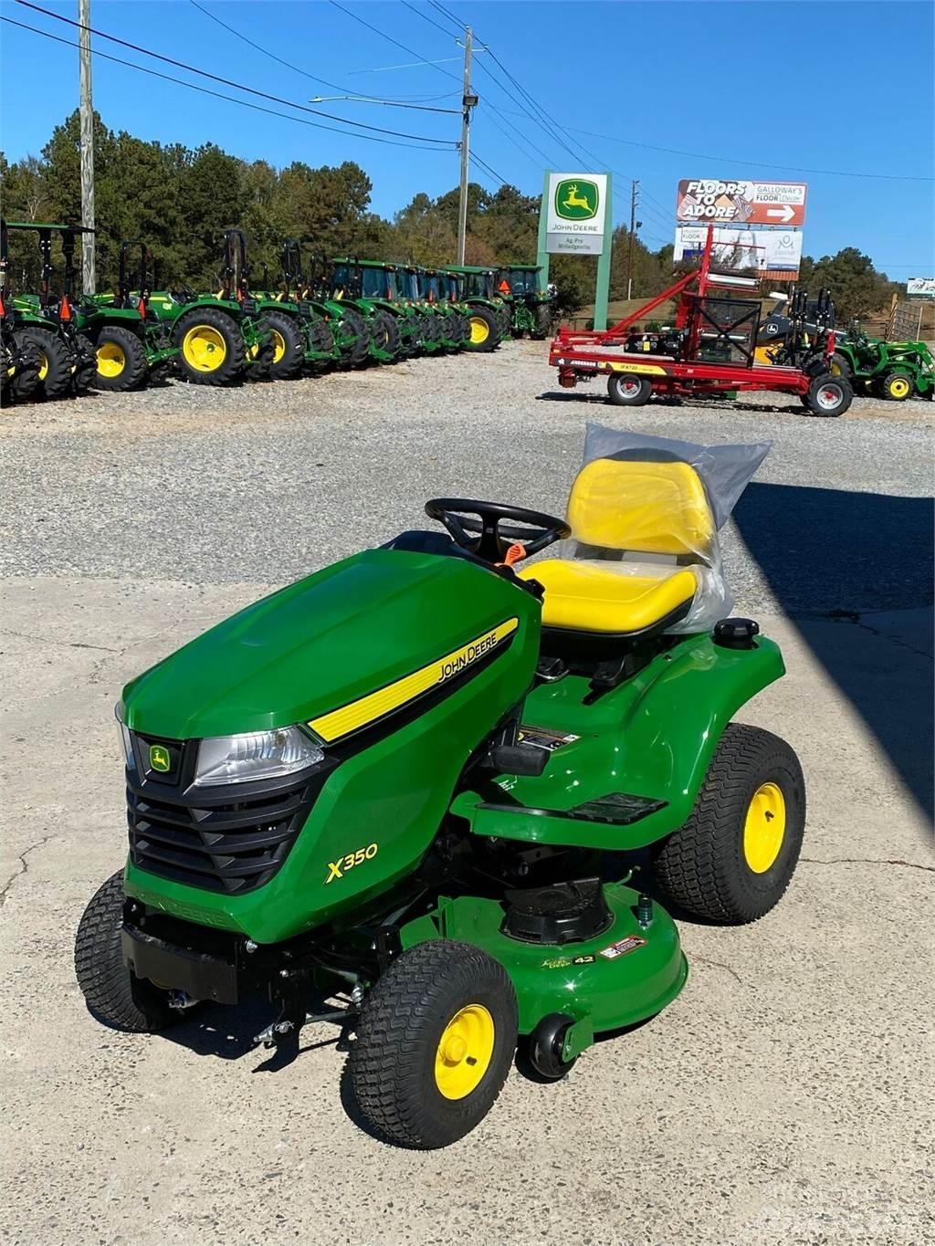 John Deere X350 Mikrociągniki