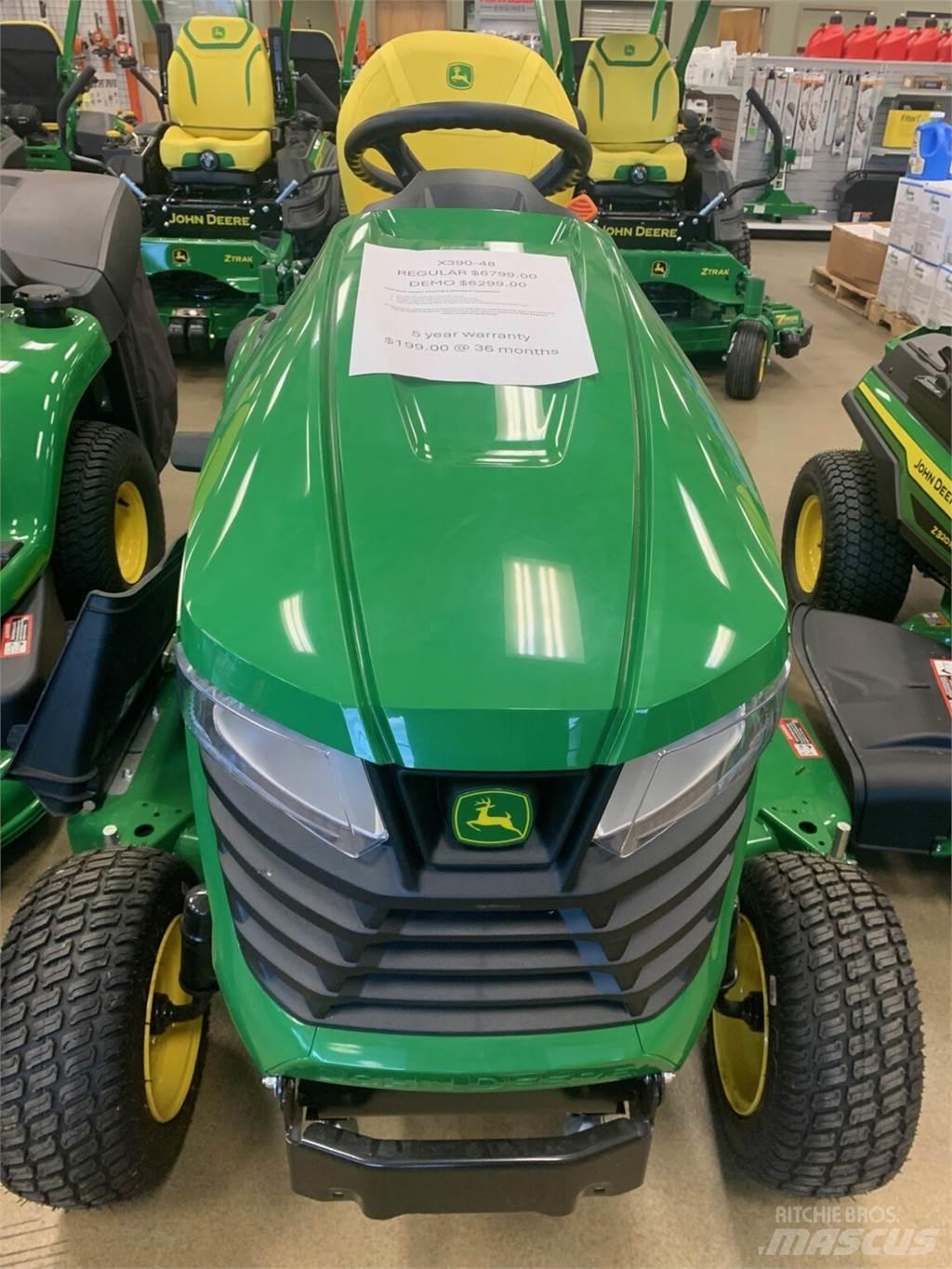 John Deere X390 Mikrociągniki