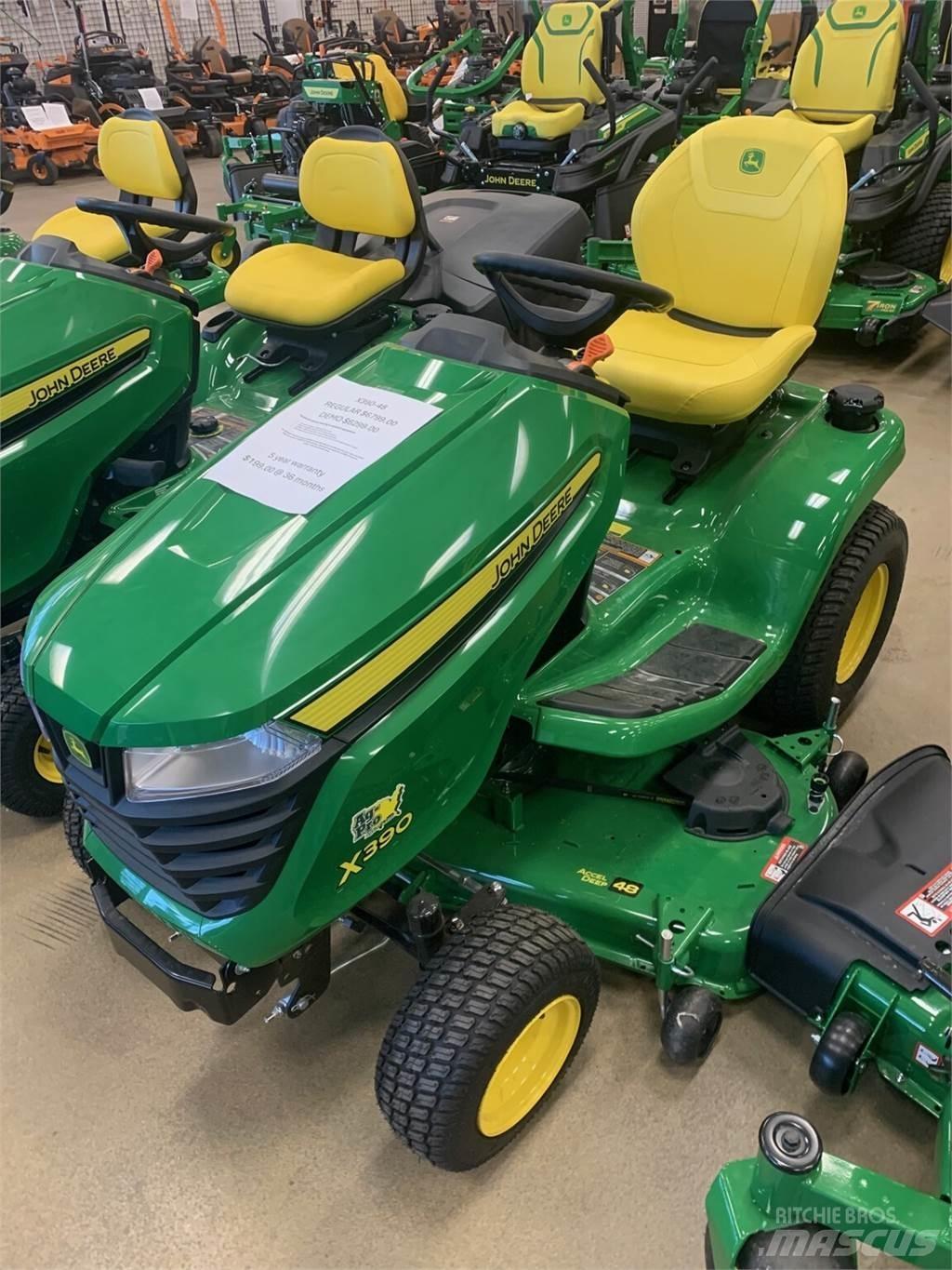 John Deere X390 Mikrociągniki