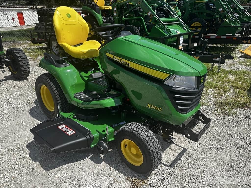 John Deere X590 Mikrociągniki