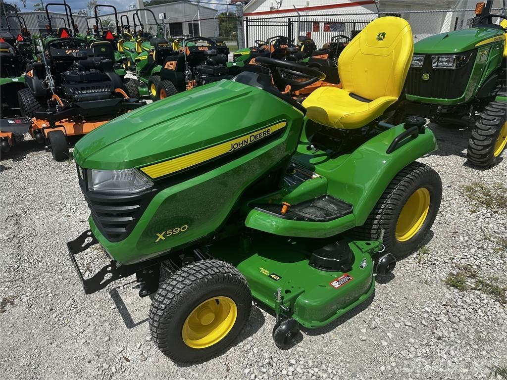 John Deere X590 Mikrociągniki