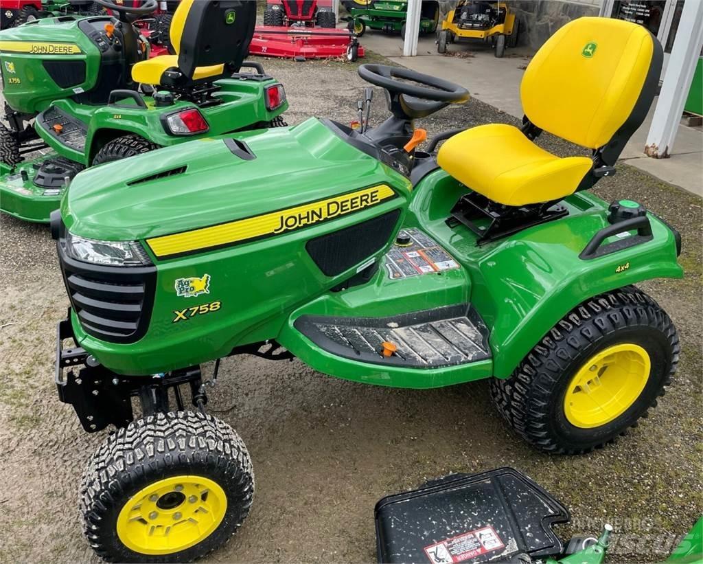 John Deere X758 Mikrociągniki