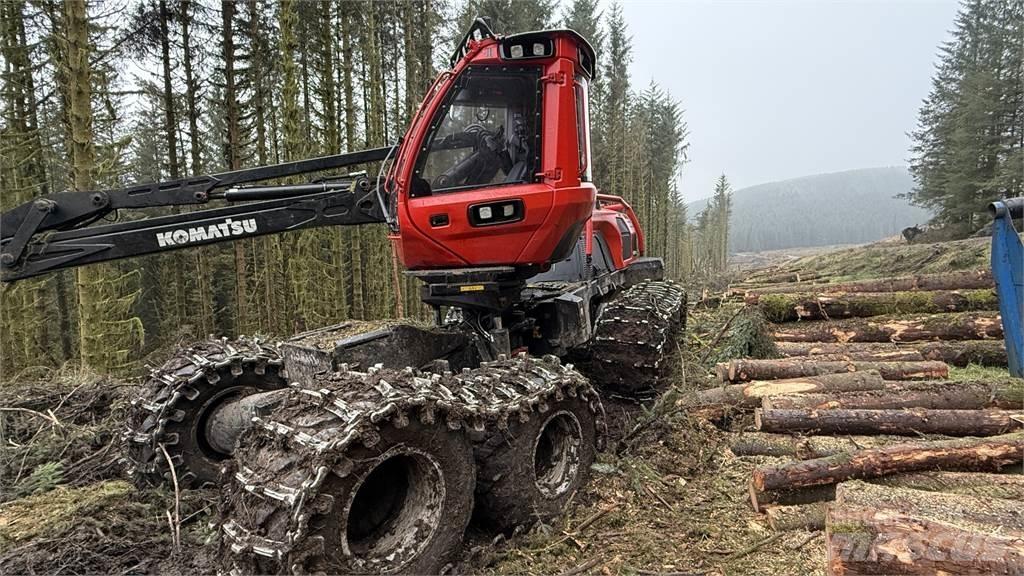 Komatsu 931XC Harwestery