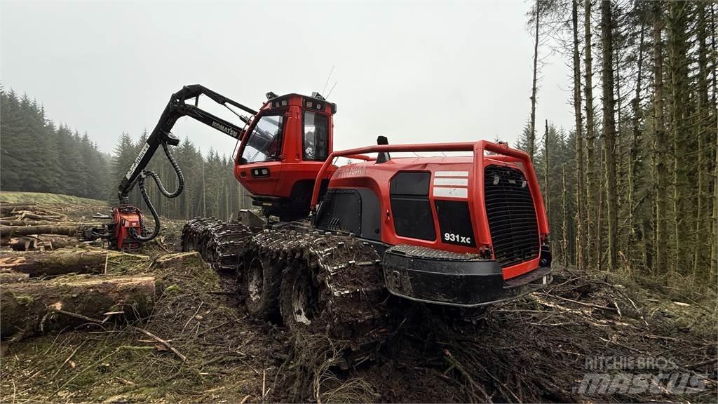 Komatsu 931XC Harwestery