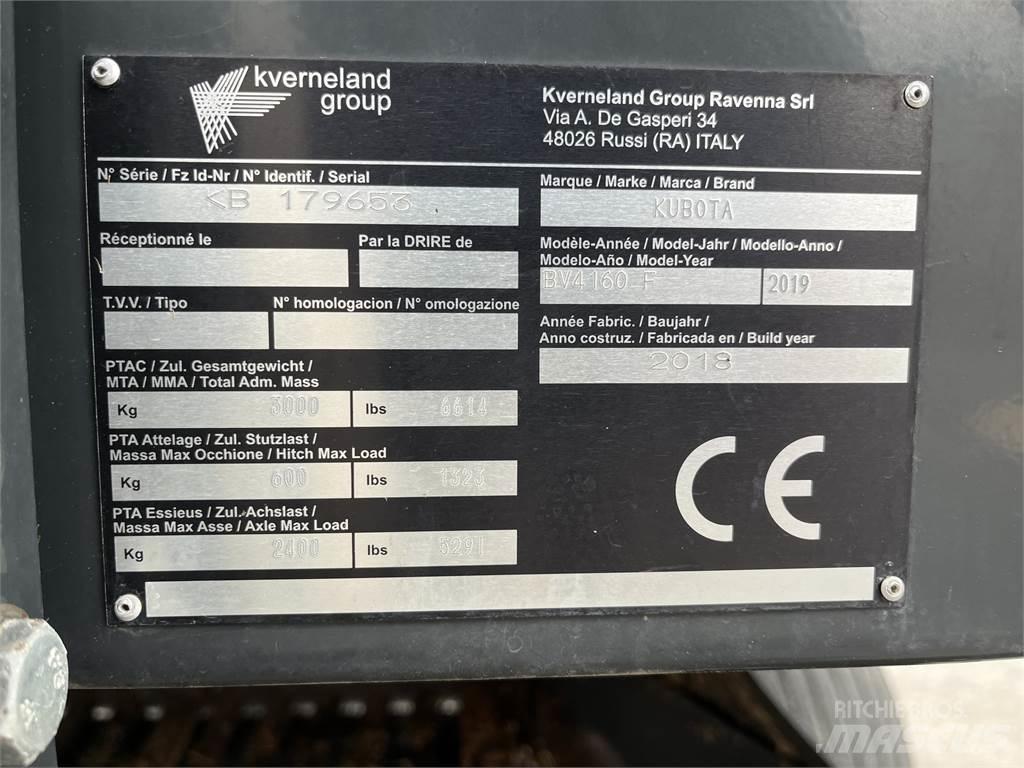 Kubota BV4160E Prasy zwijające