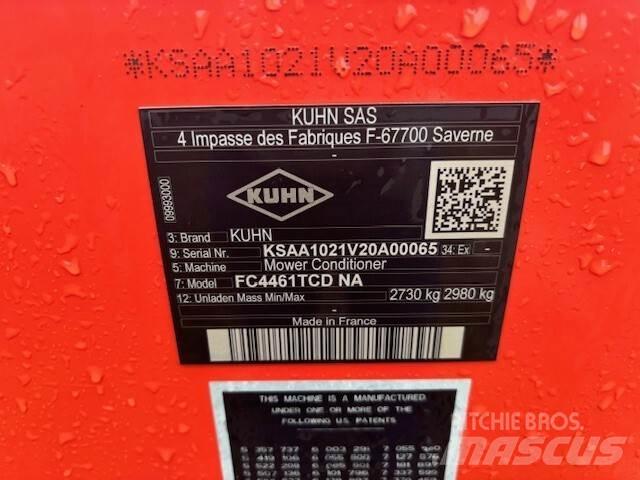 Kuhn FC4461 Kosiarki ze wstępną obróbka paszy