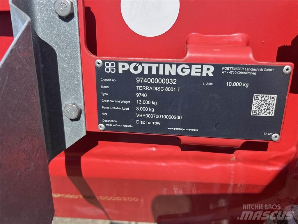 Pöttinger 8001t Brony talerzowe