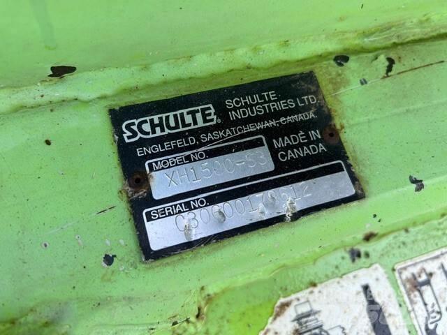 Schulte XH-1500 Rozdrabniacze, krajarki i odwijarki słomy