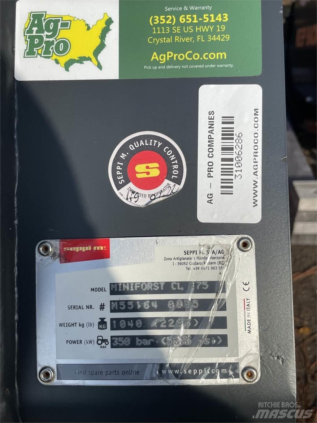 Seppi CL 175 Harwestery gąsienicowe