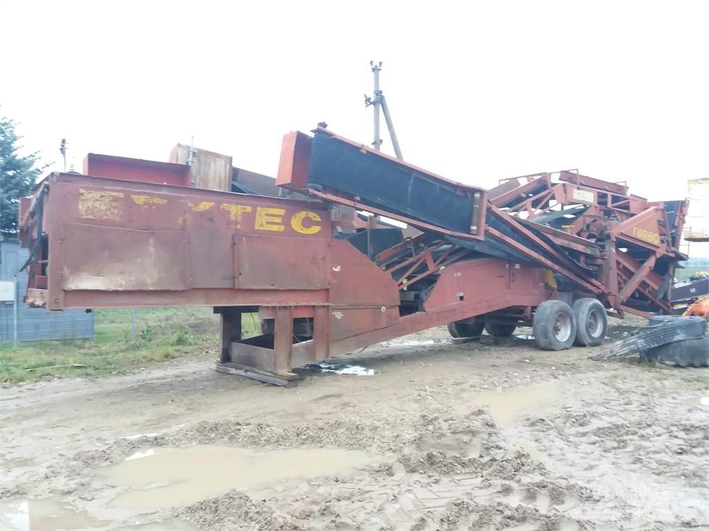 Extec screener Przesiewacze mobilne