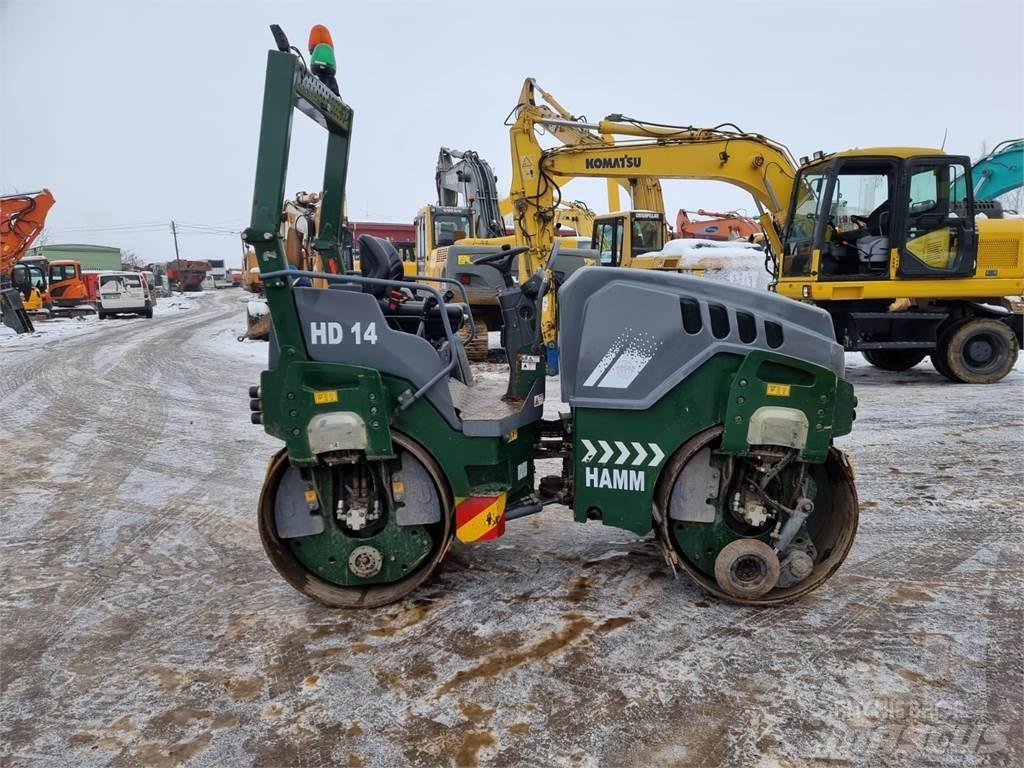 Hamm HD14W Walce dwubębnowe