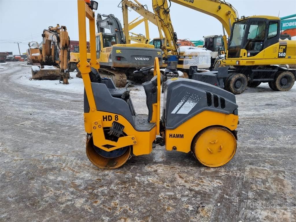 Hamm HD8CW Walce dwubębnowe