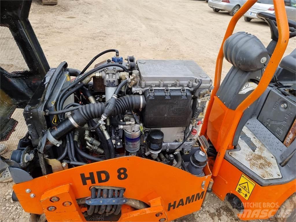 Hamm HD8VV Walce dwubębnowe