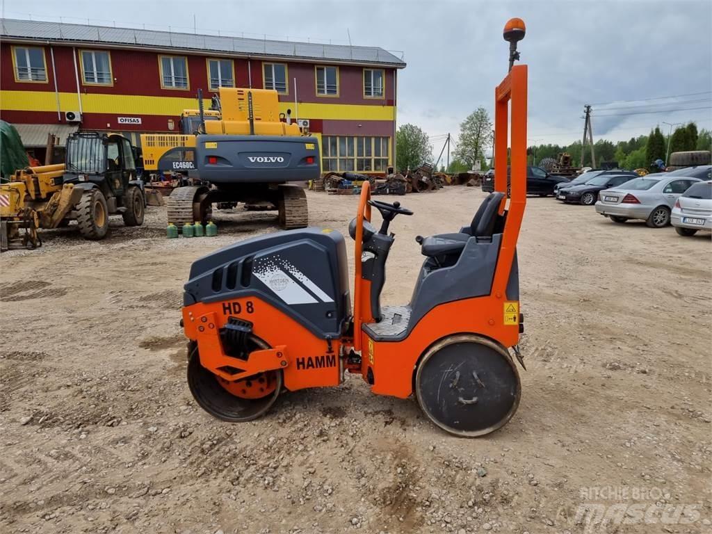 Hamm HD8VV Walce dwubębnowe