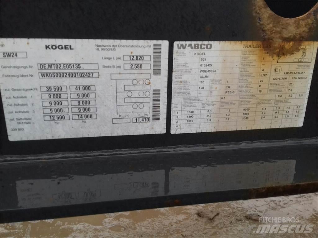 Kita SW24 Naczepy do transportu kontenerów