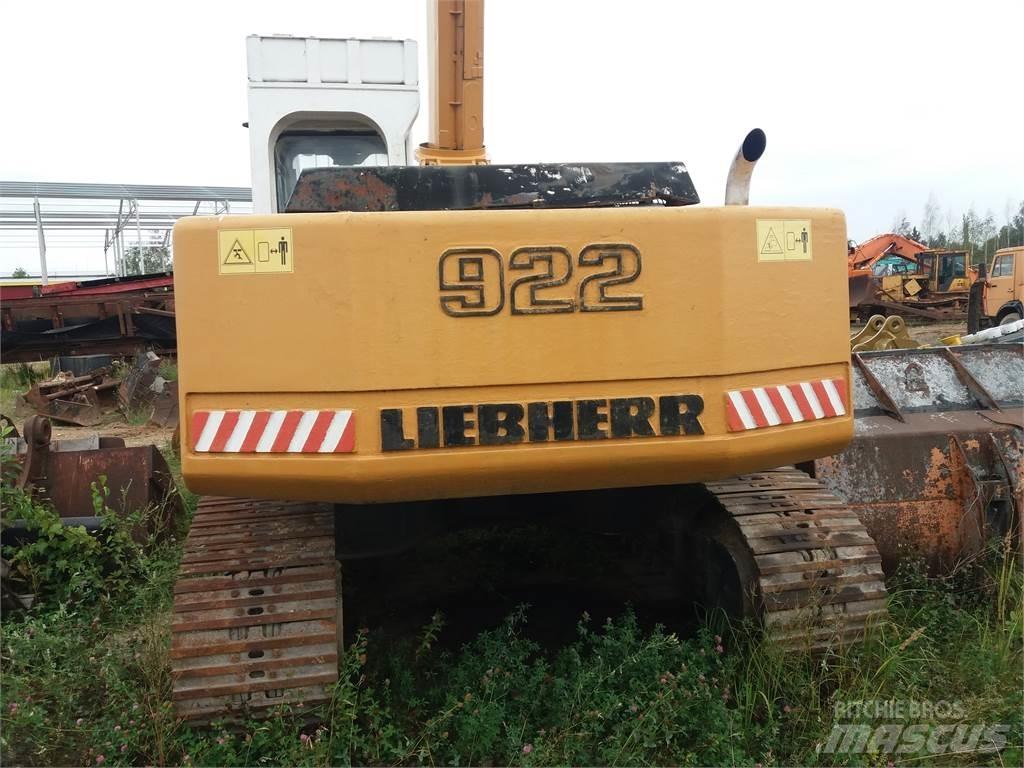 Liebherr 922HDS Koparki gąsienicowe