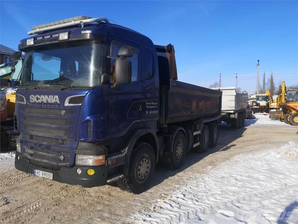 Scania R560 8x4 Bramowce