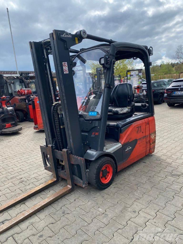 Linde E 16-02 Wózki elektryczne