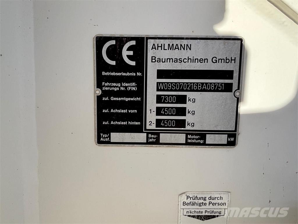 Ahlmann AS 70 Ładowarki kołowe