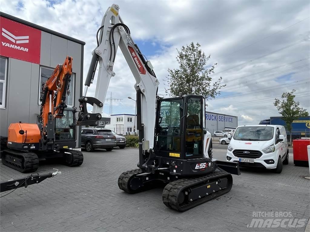 Bobcat E 55 z Minikoparki