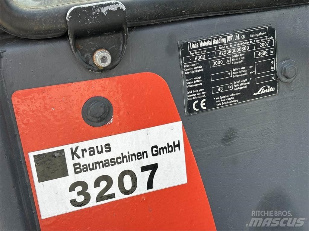 Linde H30D Wózki widłowe inne