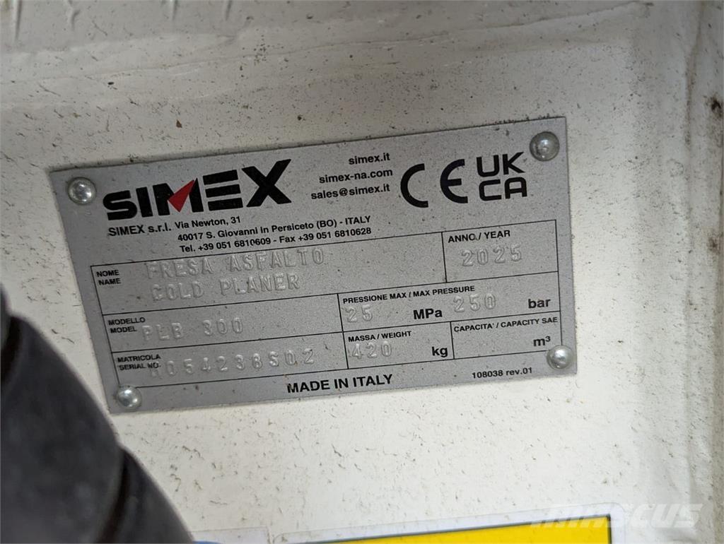 Simex PLB300 Inne akcesoria