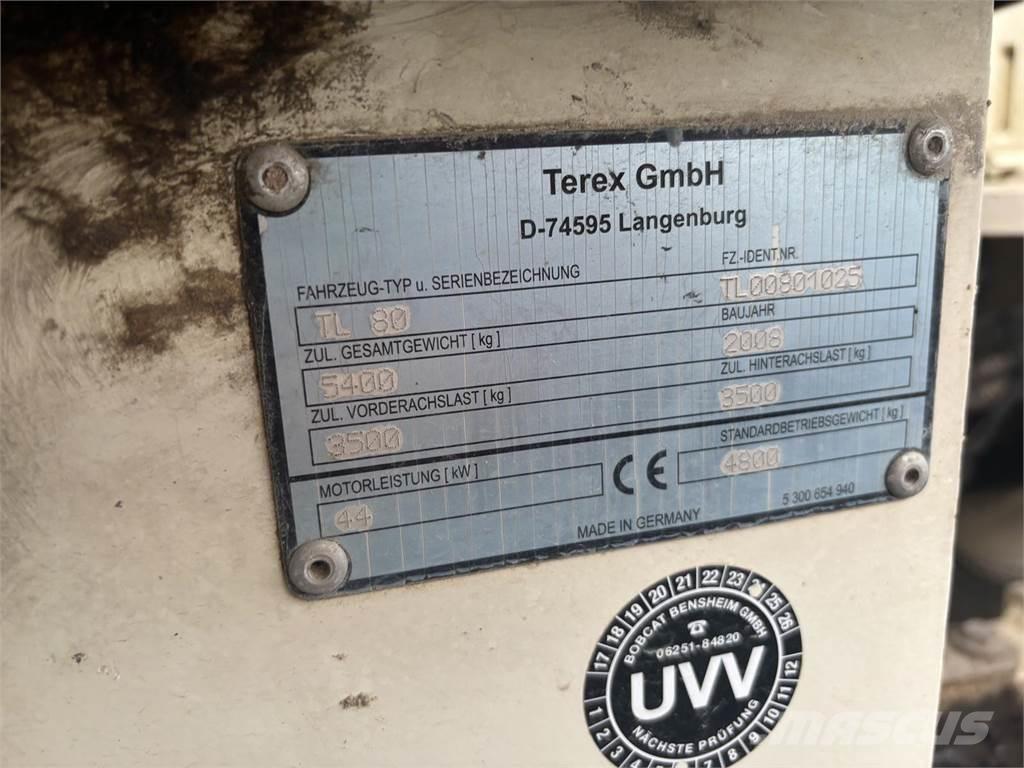 Terex TL 80 Ładowarki kołowe