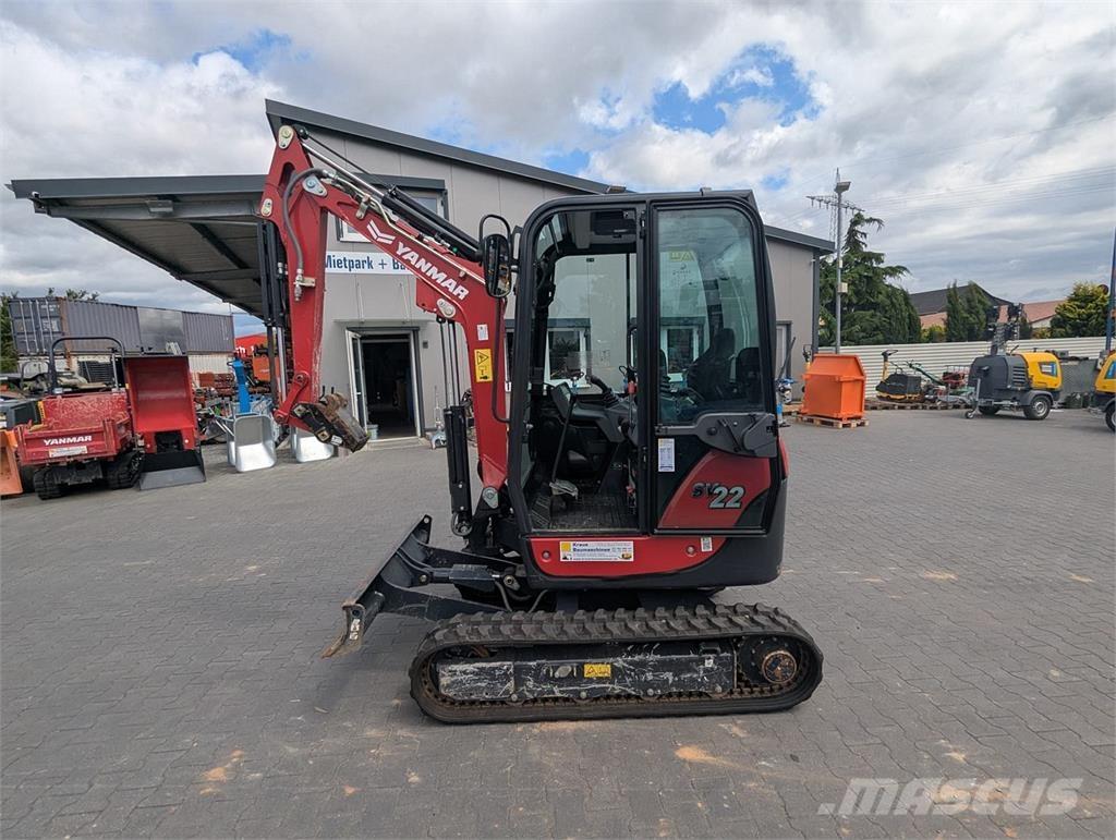 Yanmar SV 22 Minikoparki
