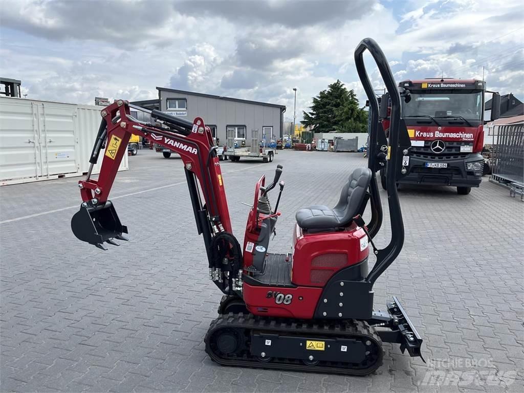 Yanmar SV08 Minikoparki