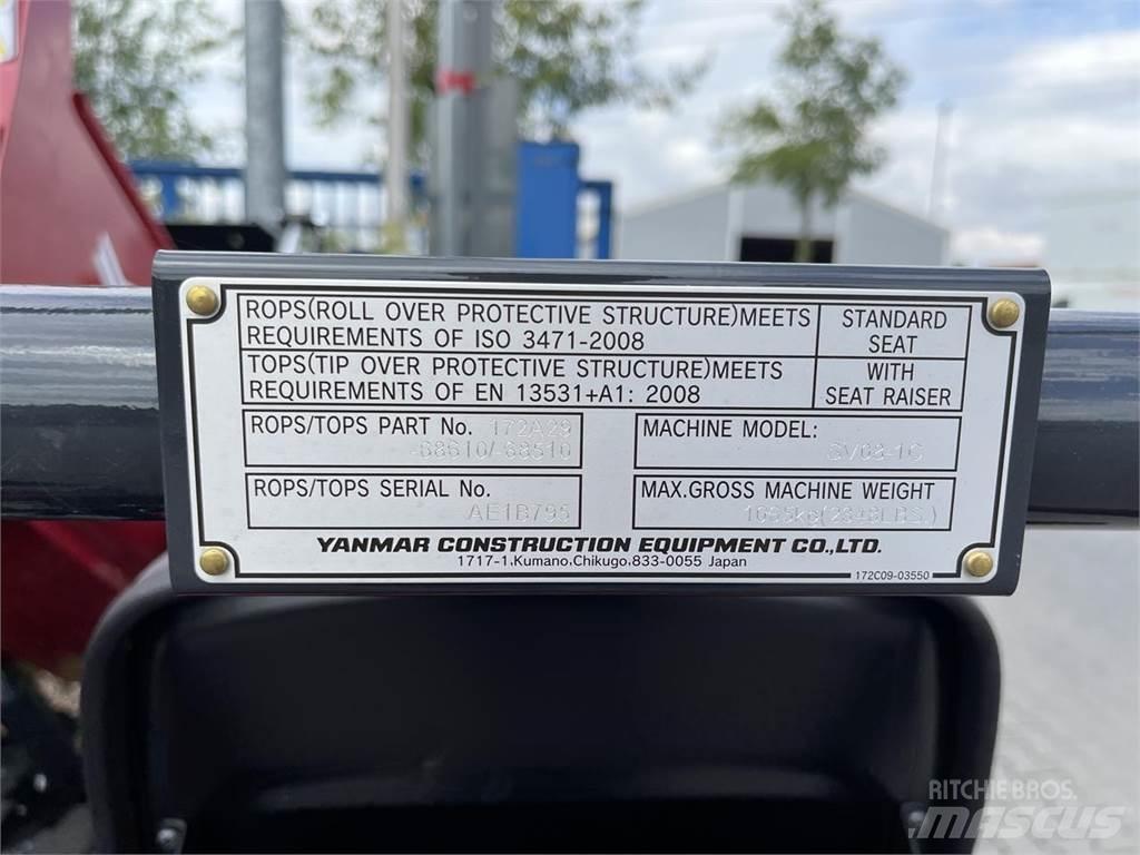 Yanmar SV08 Minikoparki