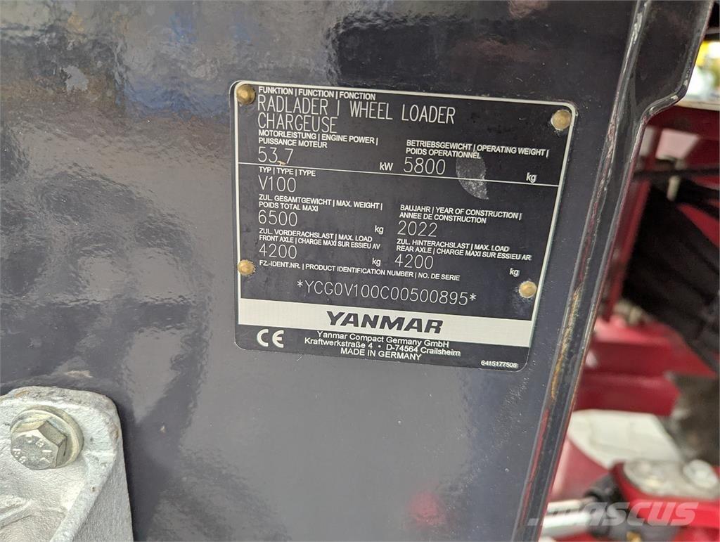 Yanmar V100 Ładowarki kołowe