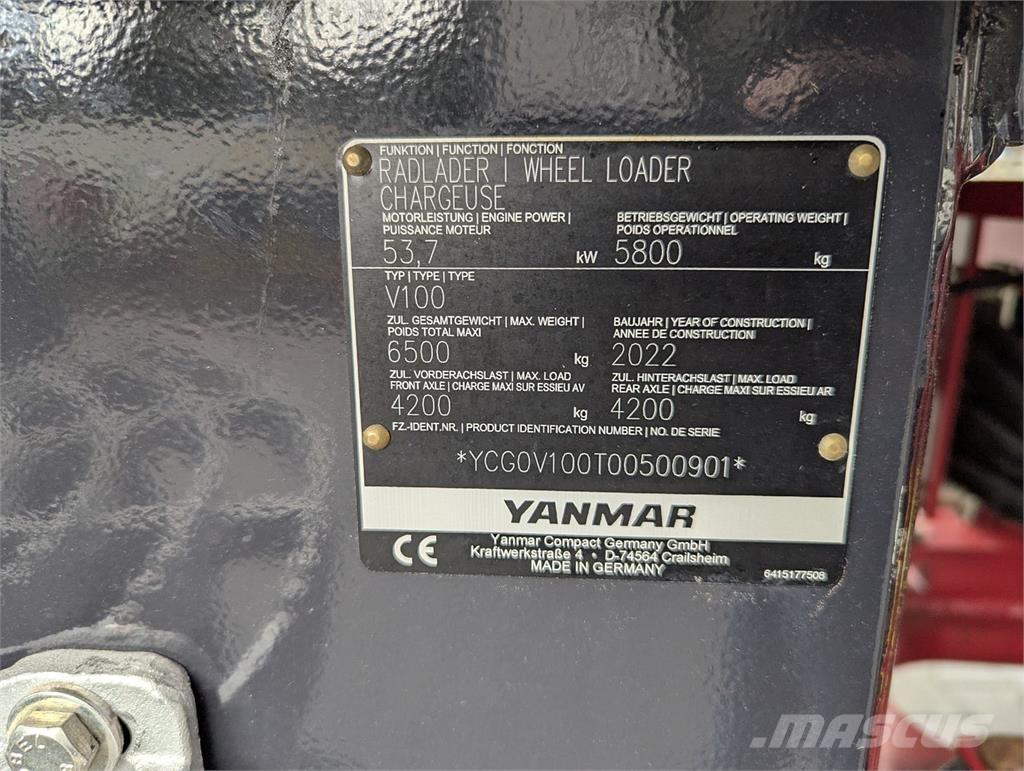 Yanmar V100 Ładowarki kołowe