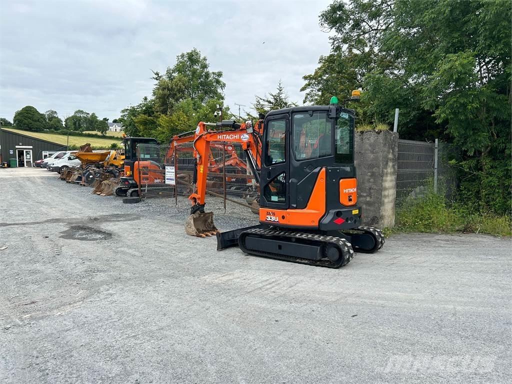 Hitachi Zx33U-5 Koparki gąsienicowe