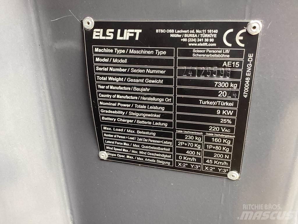 ELS LIFT AE15 Podnośniki przegubowe