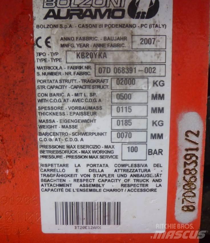 Bolzoni KB20YKA Magazynowanie - Inne