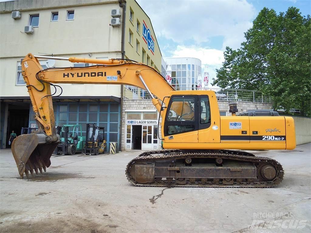 Hyundai R290NLC-7 Koparki gąsienicowe