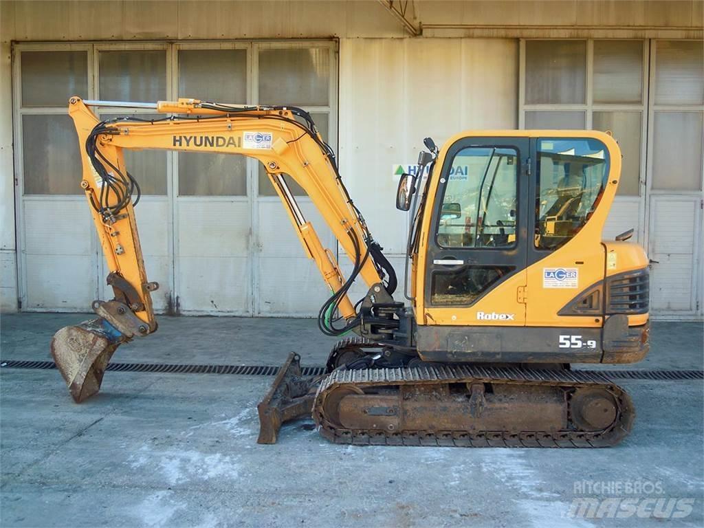 Hyundai R55-9 Minikoparki