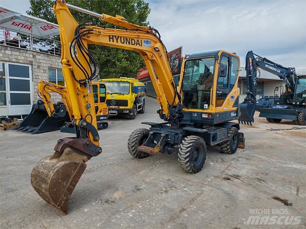 Hyundai R55W-9 Minikoparki