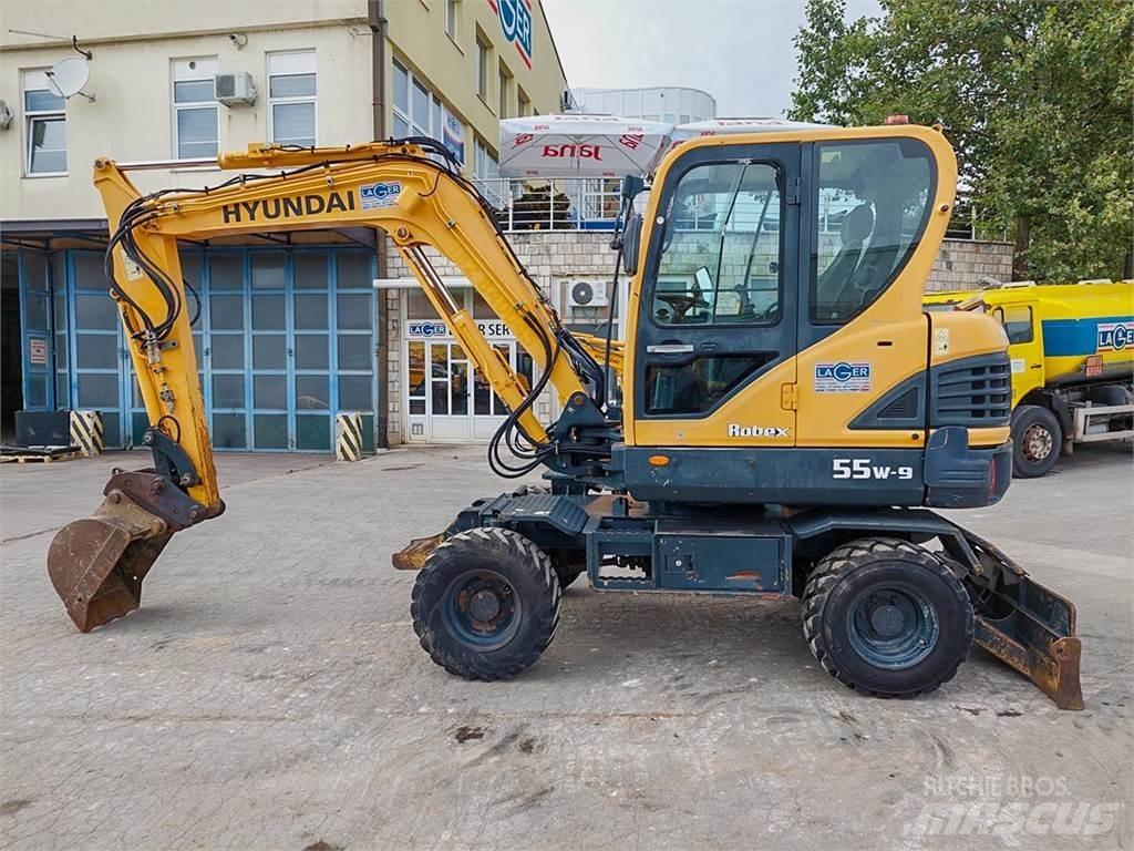Hyundai R55W-9 Minikoparki